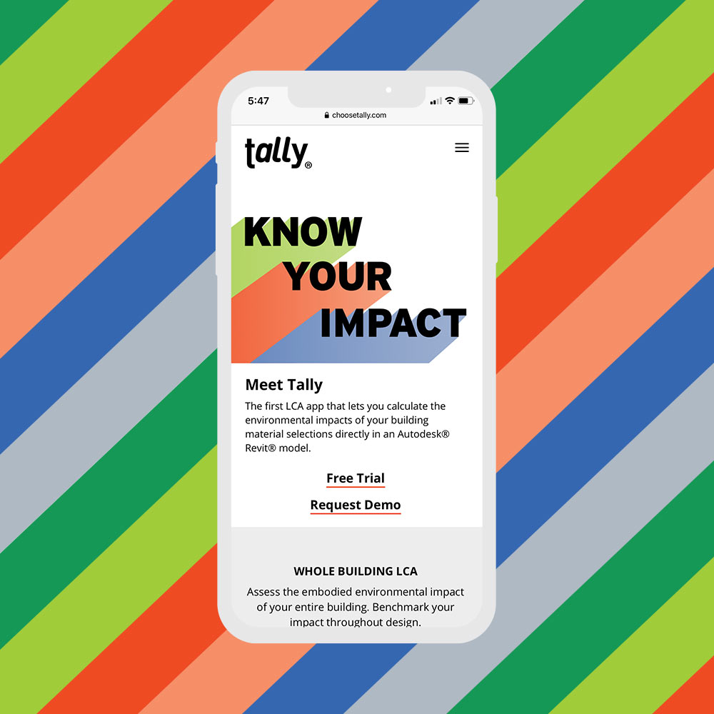 Tally mobile site